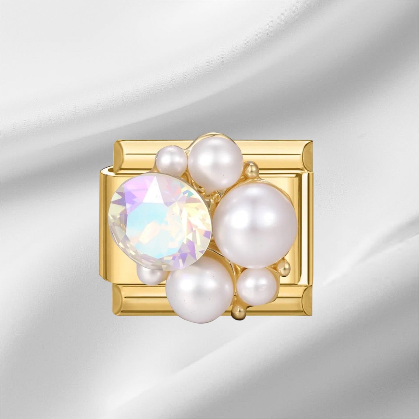 Pearl Cluster gold