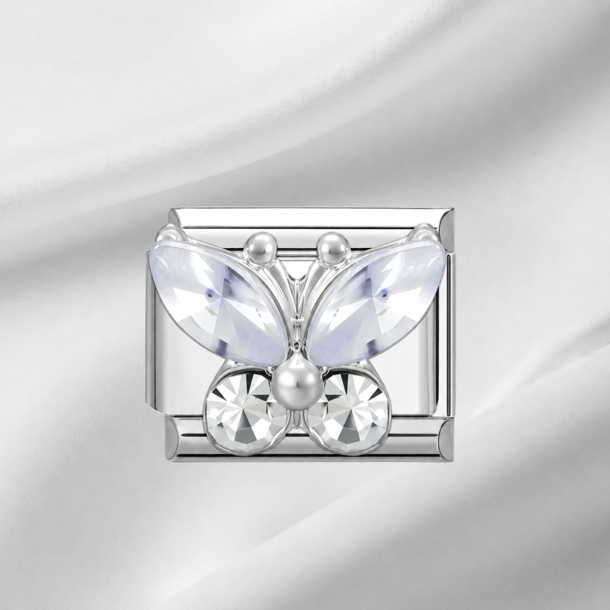 Crystal Butterfly silver (LUX)