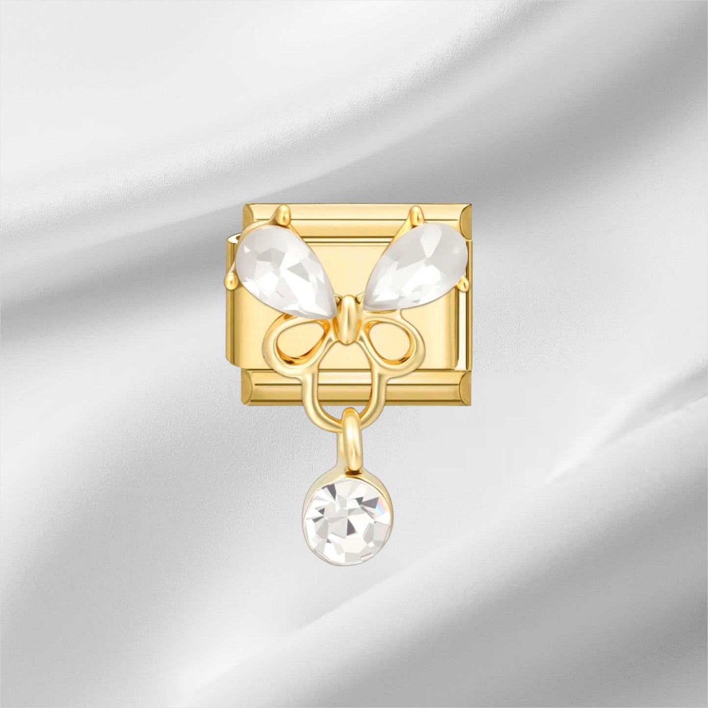 Bow Drop gold (LUX)