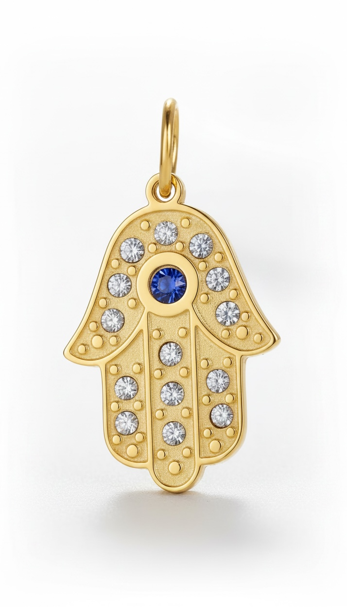 Blue Hamsa