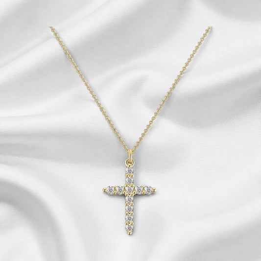 Celestial Cross Necklace