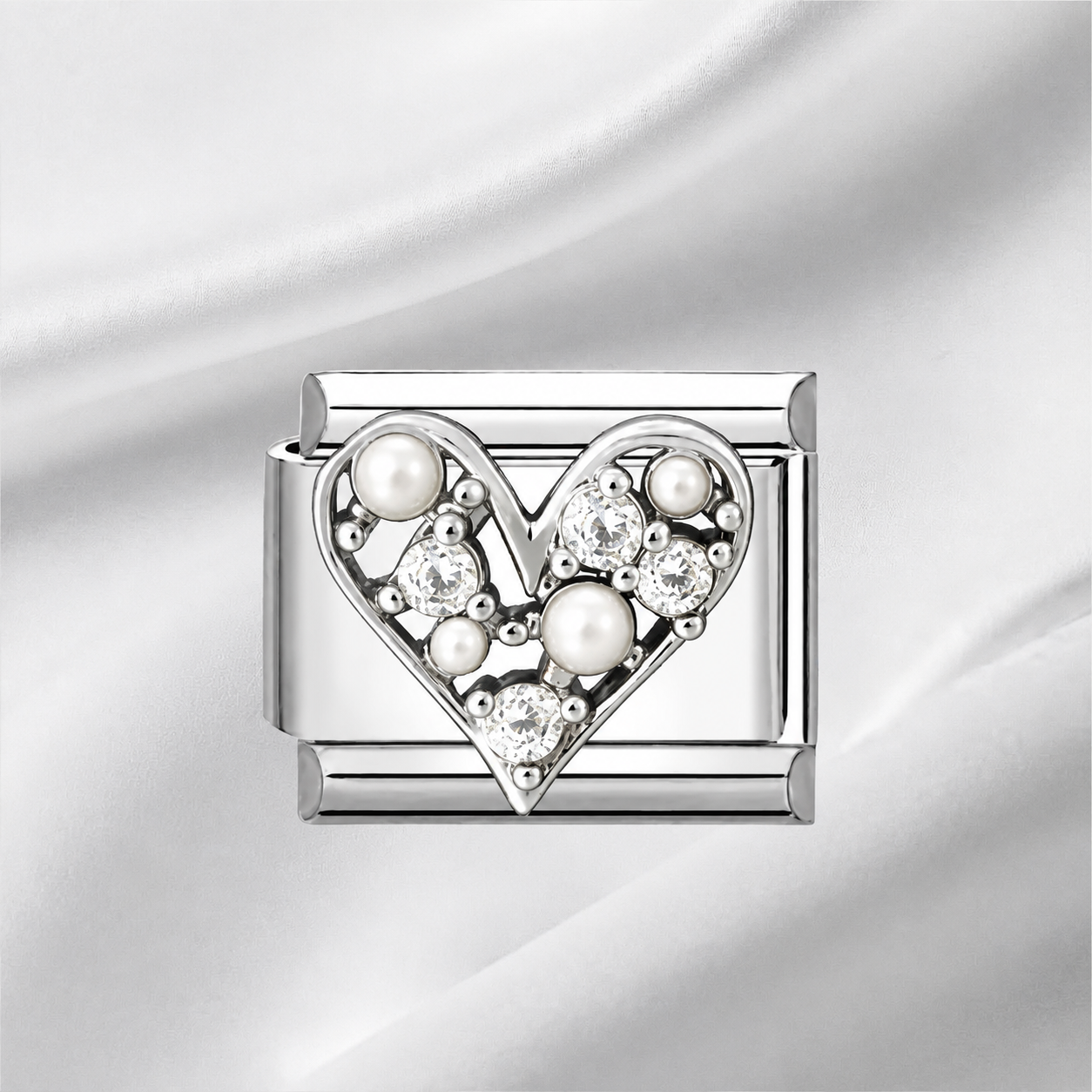 Pearl Heart Silver