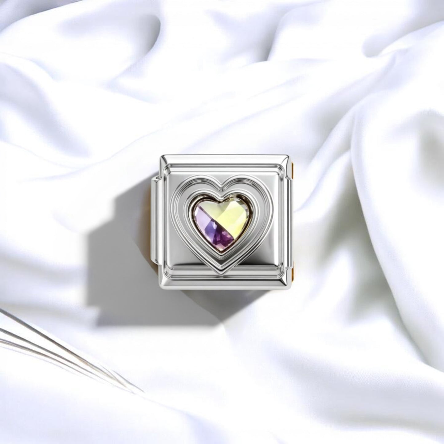 Aurora Heart silver