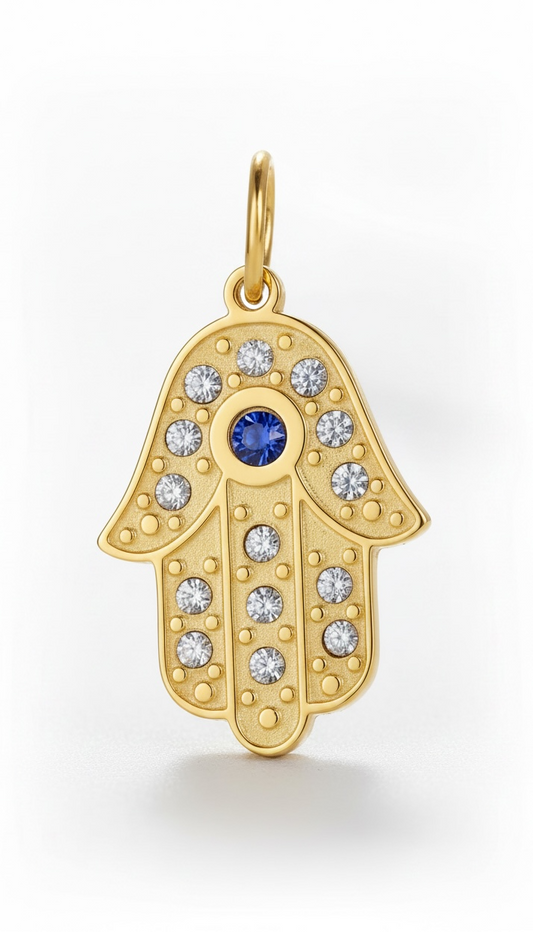 Blue Hamsa