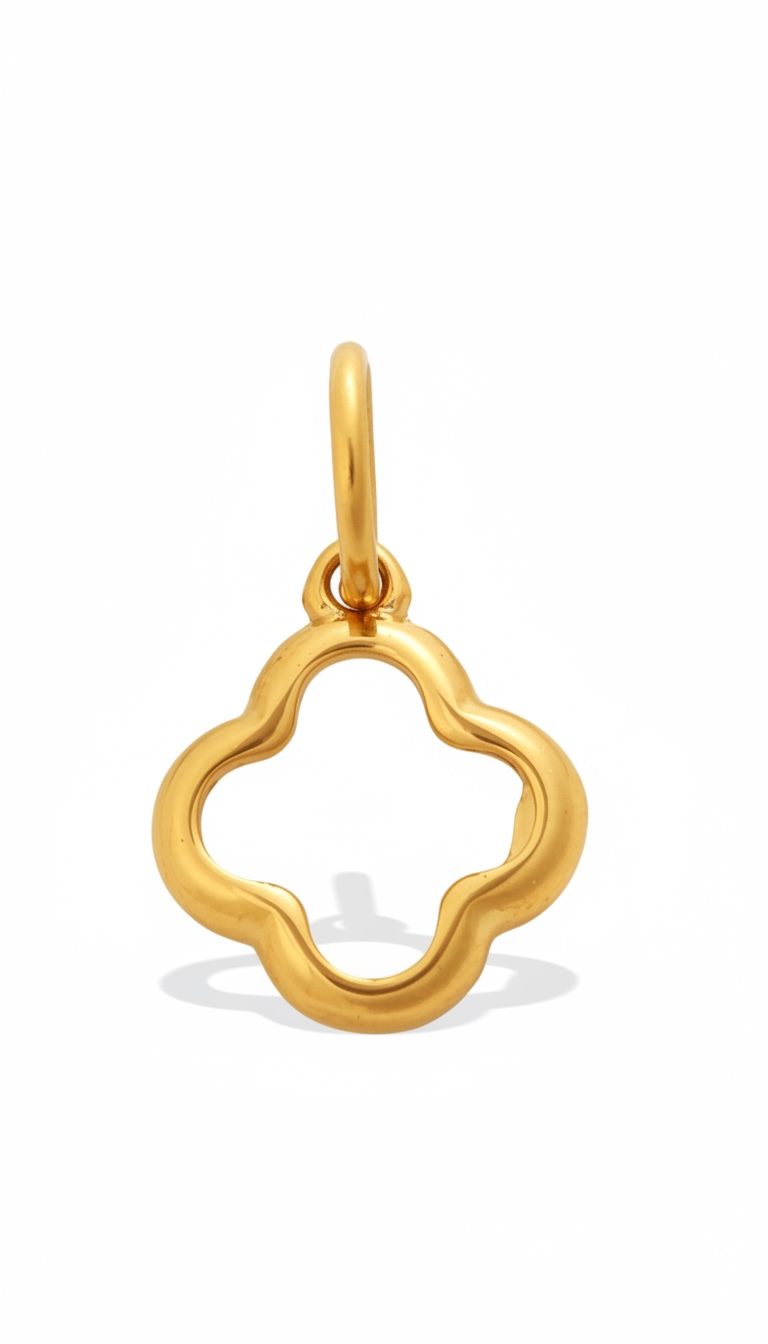 Golden Clover Outline